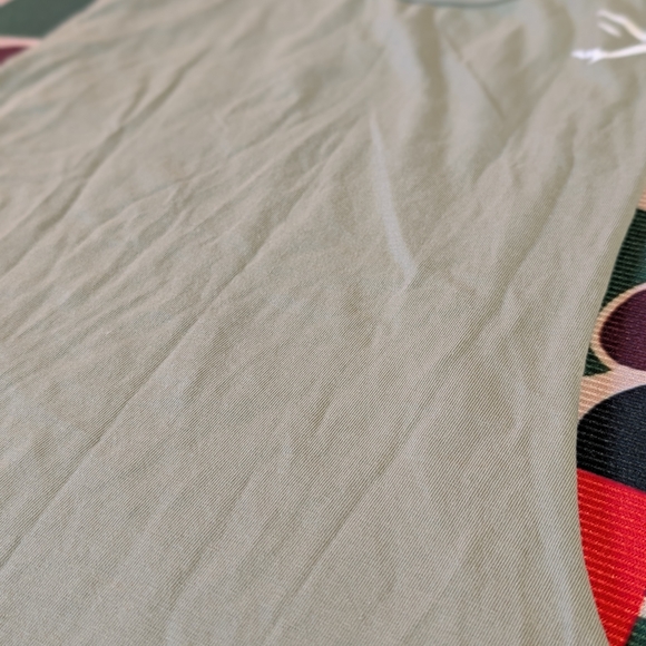 Gymshark Green Logo Tank Top Sleeveless Crew Neck Cotton Blend Mens L - Picture 5 of 5